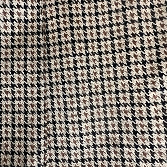 H&M Women’s Brown Plaid Blazer Button Pockets, Size 2, - Picture 5 of 13